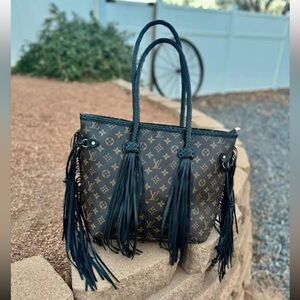 Fringe boho Tote Bag